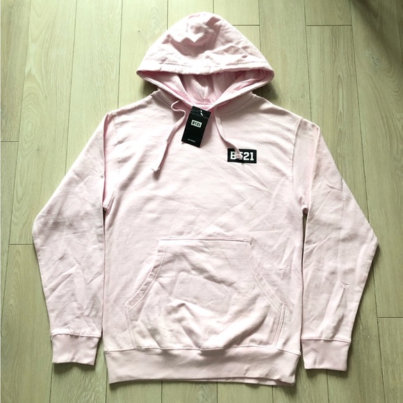 NWT Anti Social Social Club x BT21 Baby Pink Logo Hoodie Size S - Picture 2 of 13